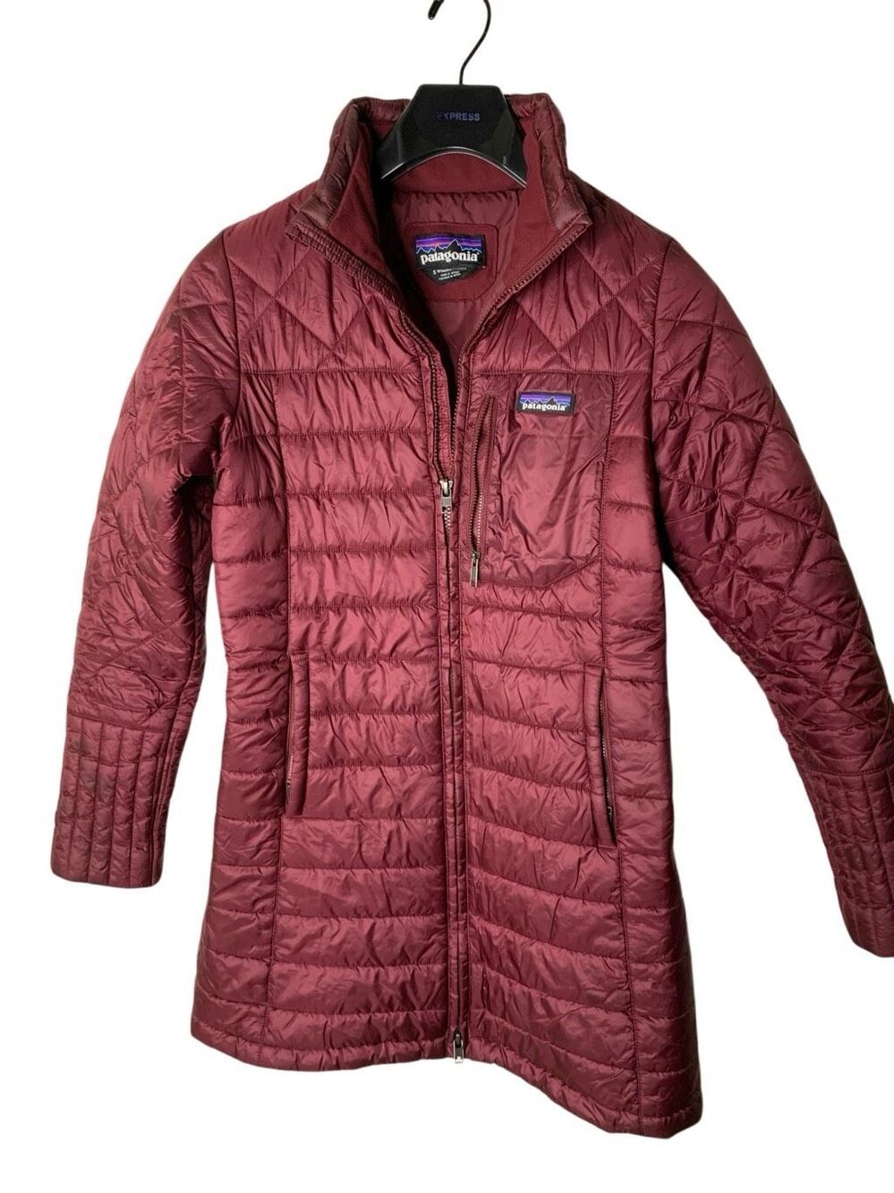 Patagonia Radalie Parka quilted insulated puffer red women's size small